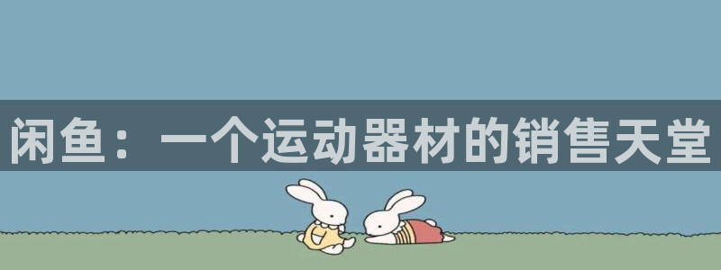 fb体育集团简介：闲鱼：一个运动器材的销售天堂